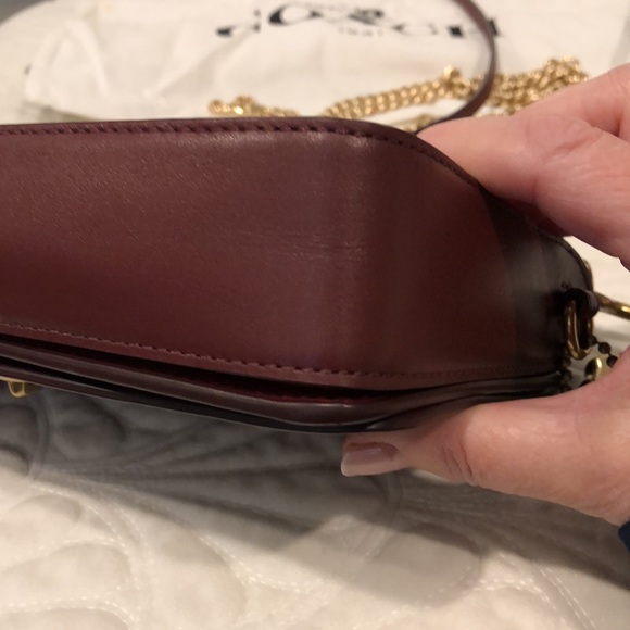 Coach 1941 Dinky Signature Embossed Leather Bag - Picture 9 of 11